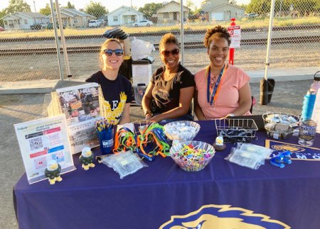 West Hills College Lemoore was on hand Friday Friday night. 